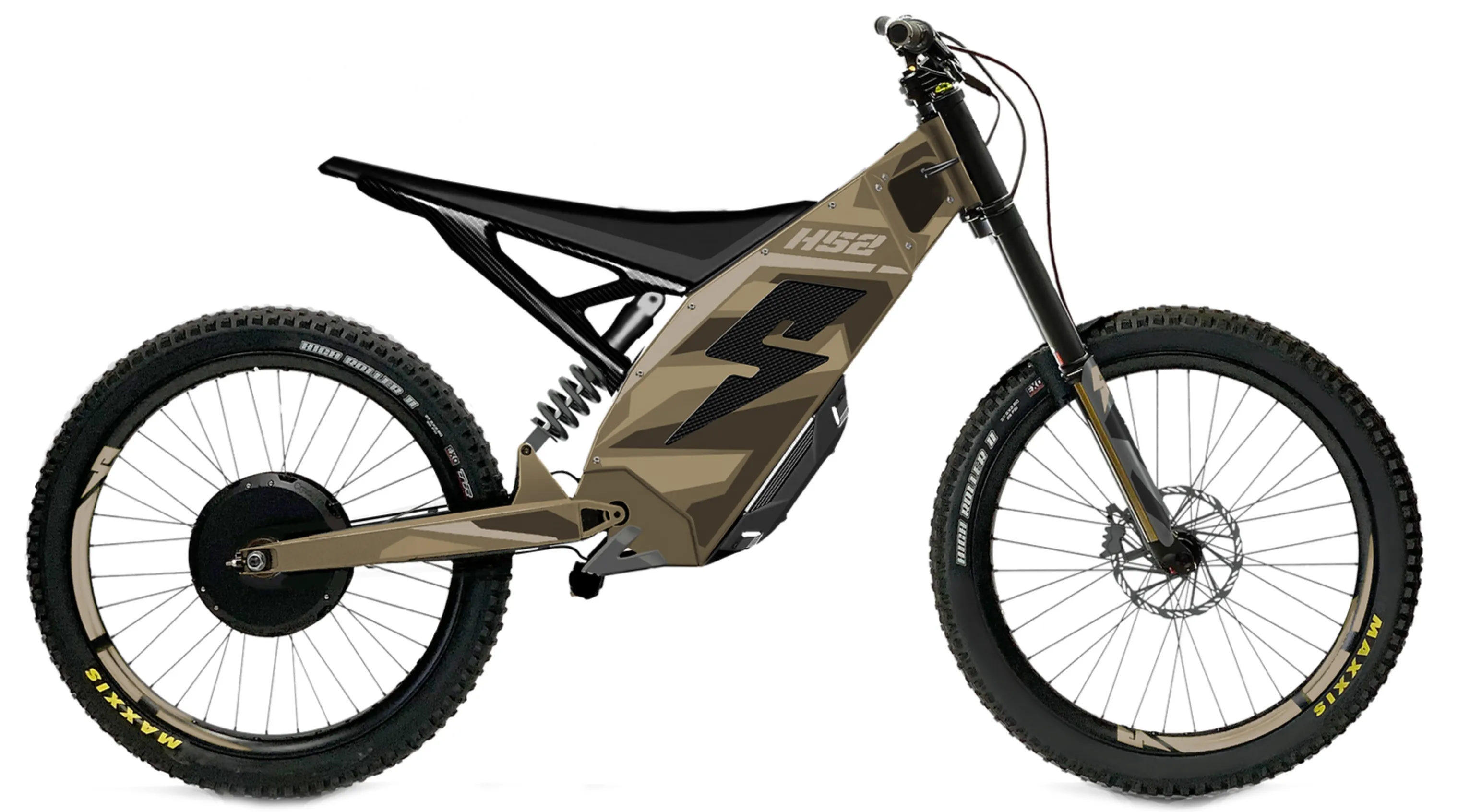 Stealth H52X Full Suspension Electric Motorcross Bike