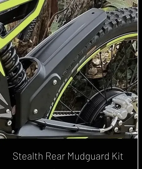 Stealth H52X Full Suspension Electric Motorcross Bike