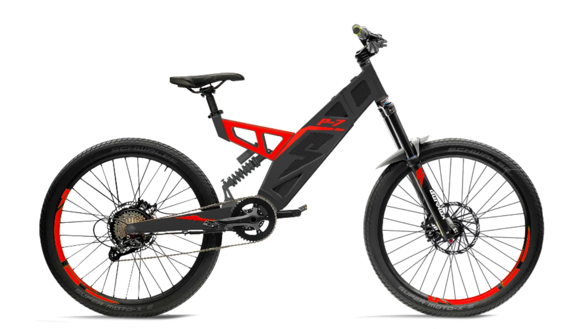 Stealth P7R Long Range Electric Full Suspension Bike