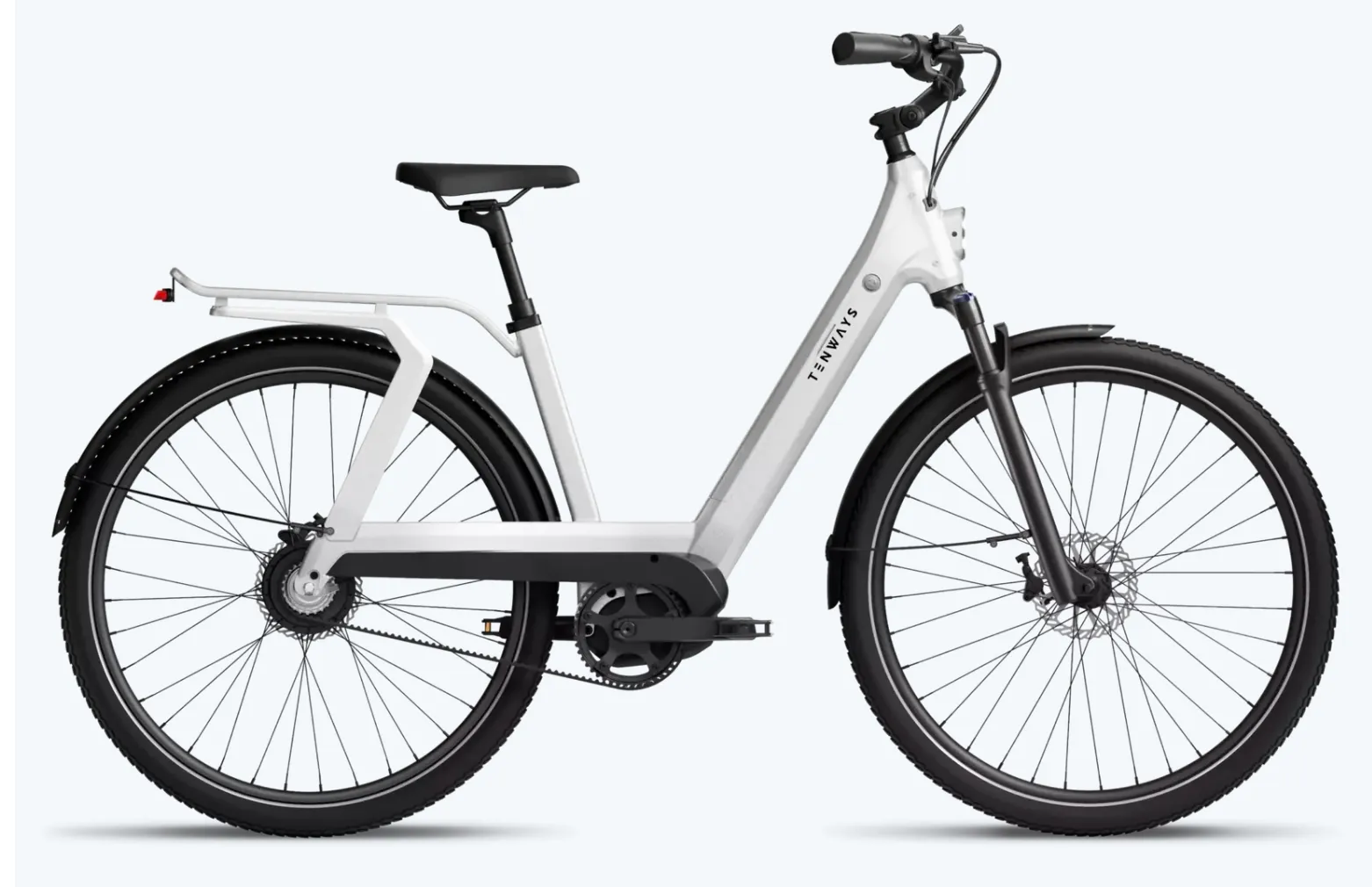Tenways AGO T Belt Drive Step Thru Electric Bike