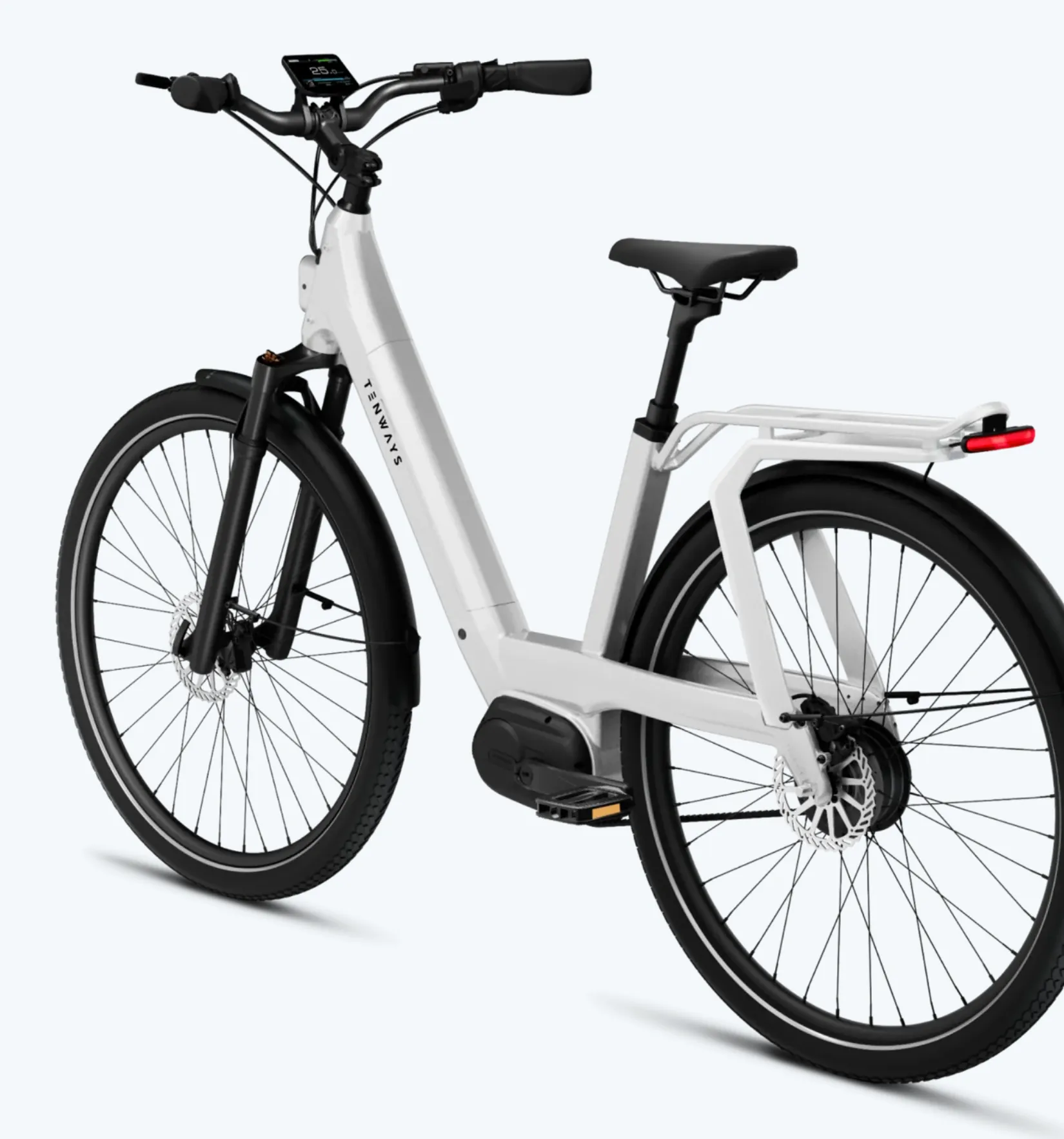 Tenways AGO T Belt Drive Step Thru Electric Bike
