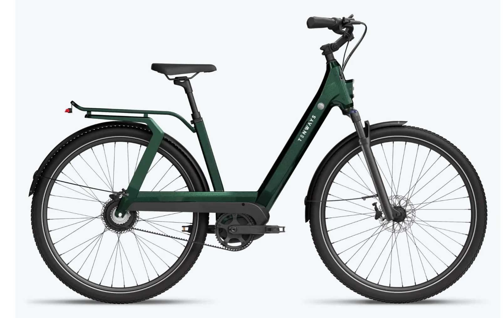 Tenways AGO T Belt Drive Step Thru Electric Bike
