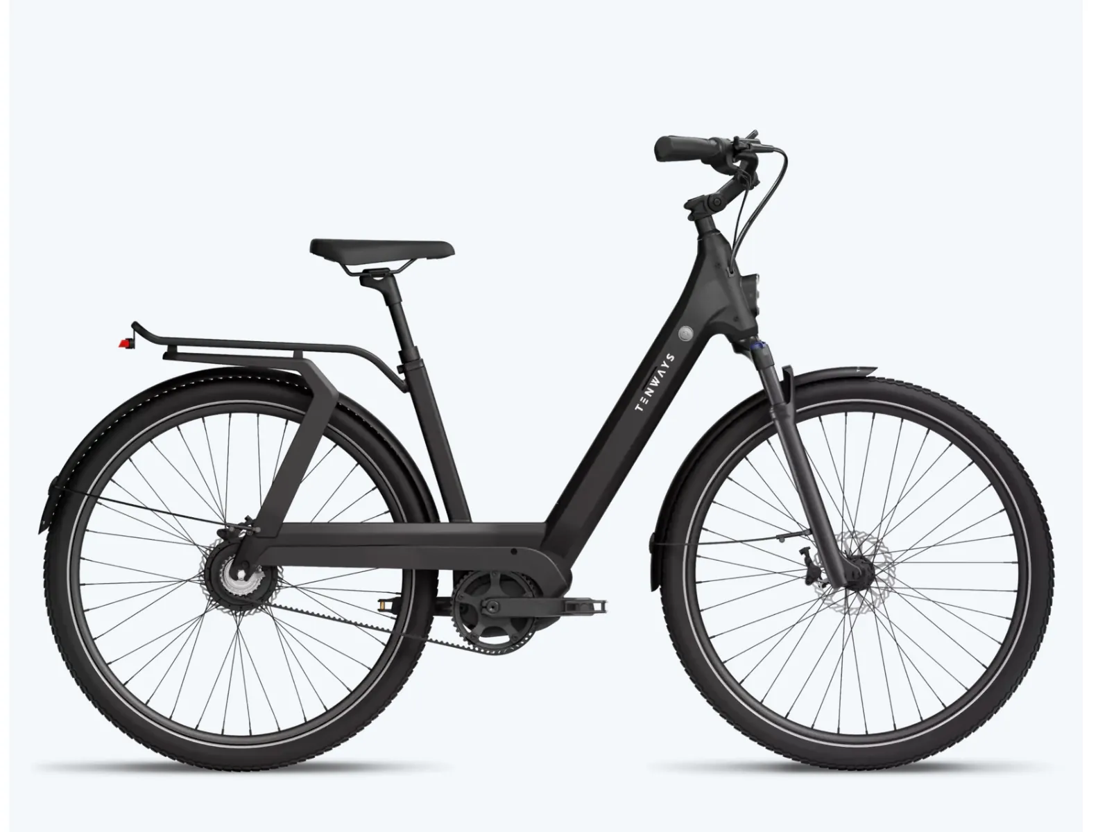 Tenways AGO T Belt Drive Step Thru Electric Bike