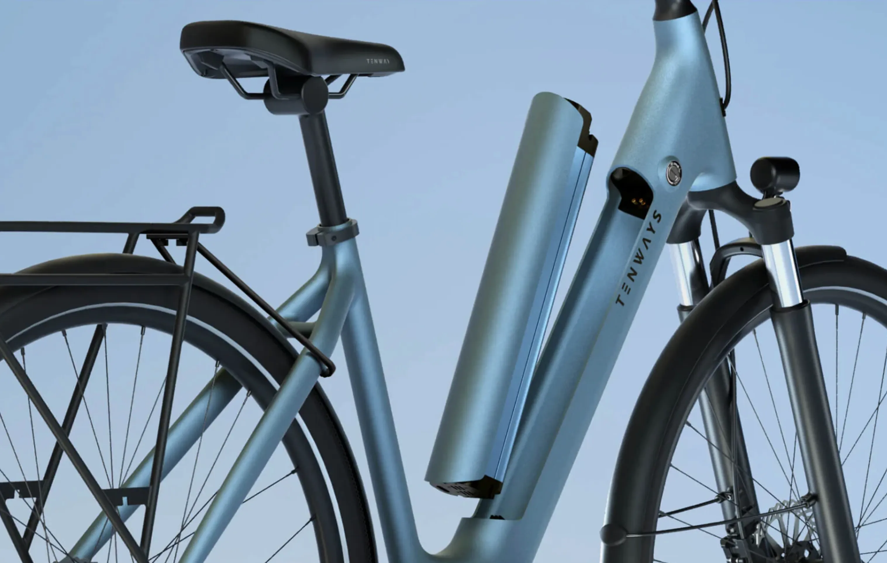 Tenways CGO800S Belt Drive Step Thru Electric Bike