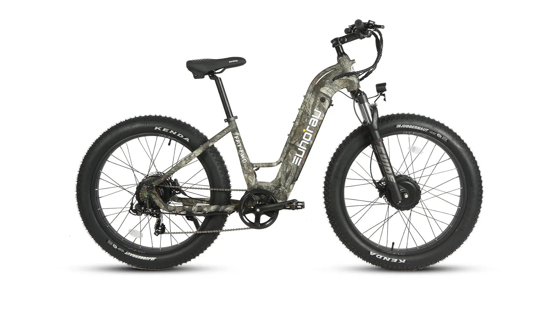 The Eunorau FAT-AWD 2.0 Fat Tire Electric Bike