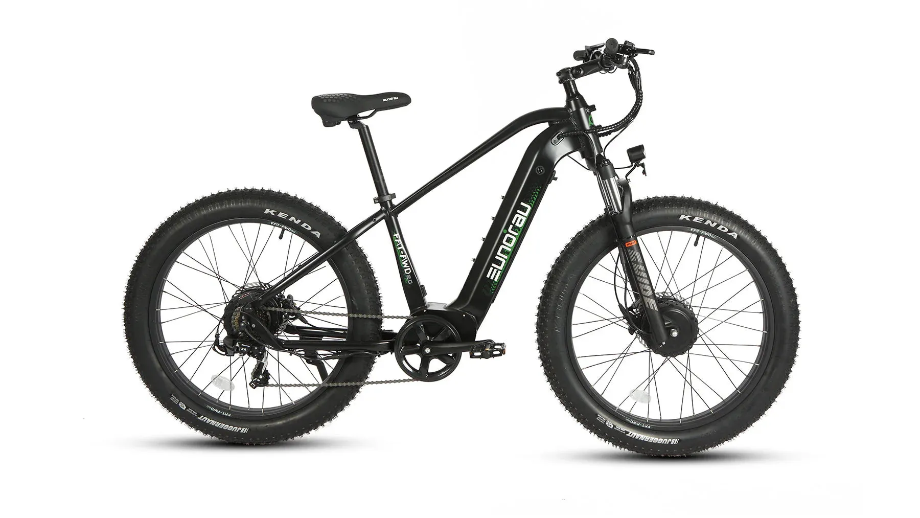 The Eunorau FAT-AWD 2.0 Fat Tire Electric Bike