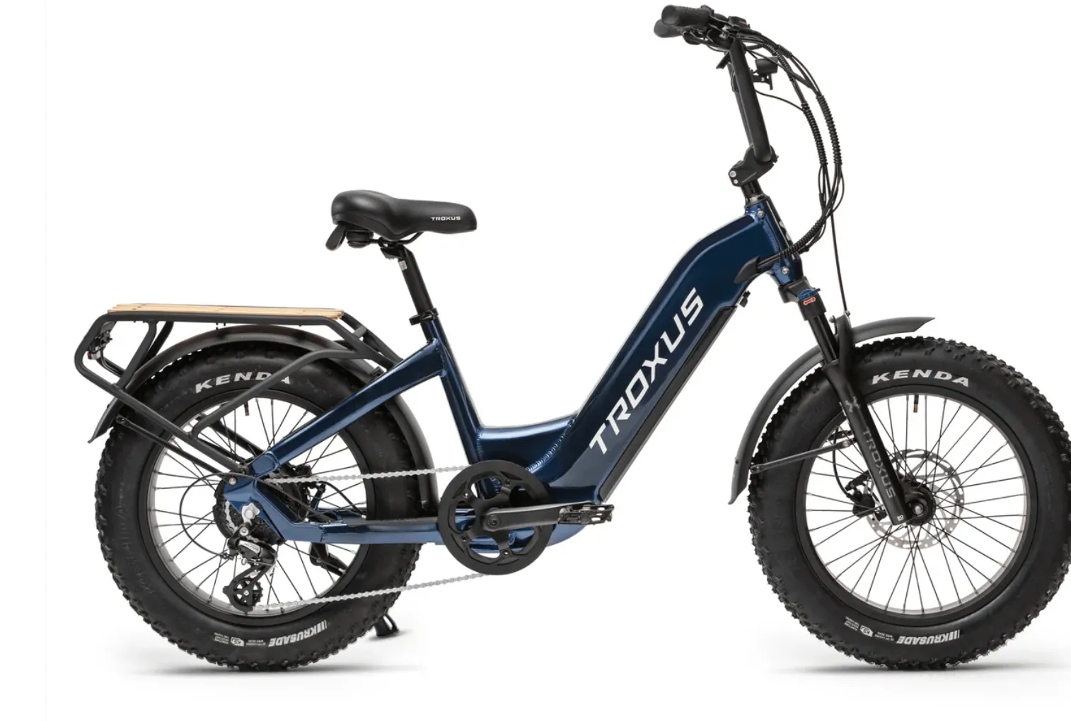 Troxus Lynx Plus Mini Cargo Step Thru  Electric Bike