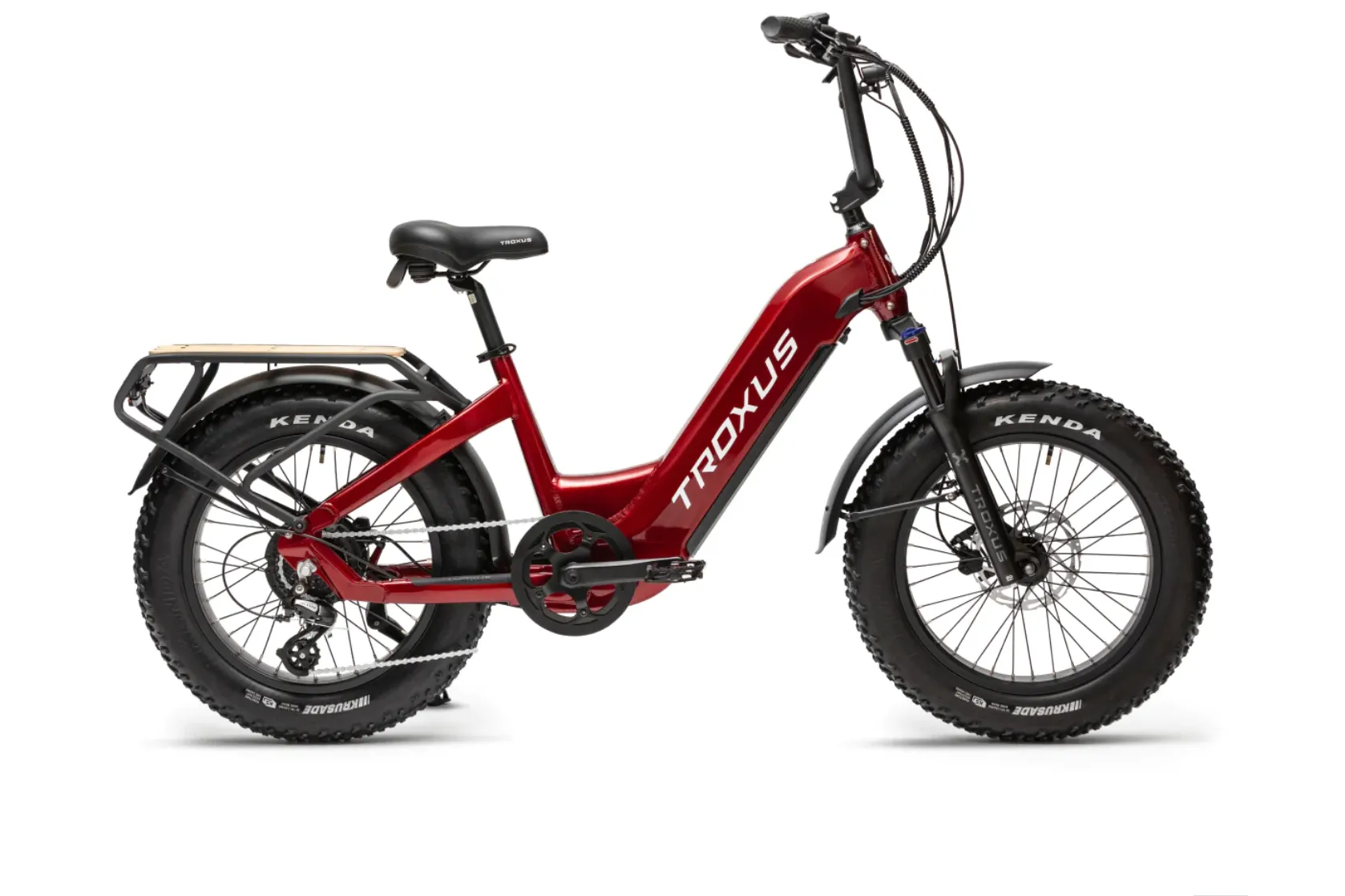 Troxus Lynx Plus Mini Cargo Step Thru  Electric Bike