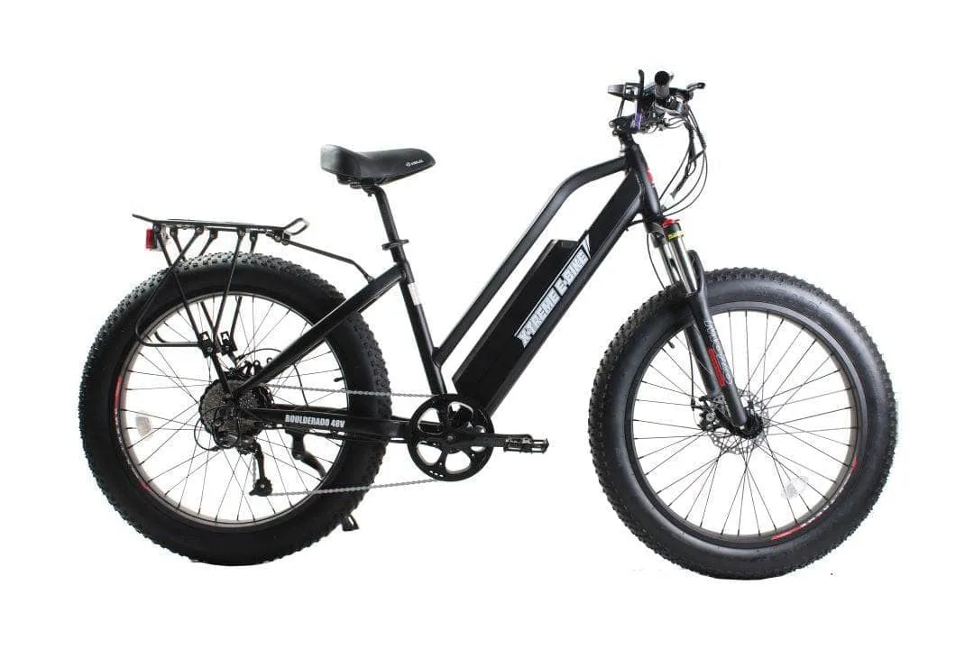 X-Treme Boulderado Fat Tire Electric Mountain Bike [48 Volt 10.4AH]