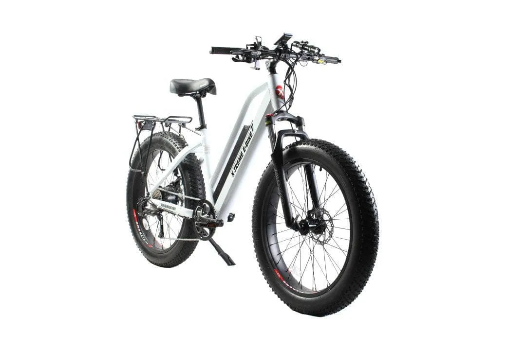 X-Treme Boulderado Fat Tire Electric Mountain Bike [48 Volt 10.4AH]