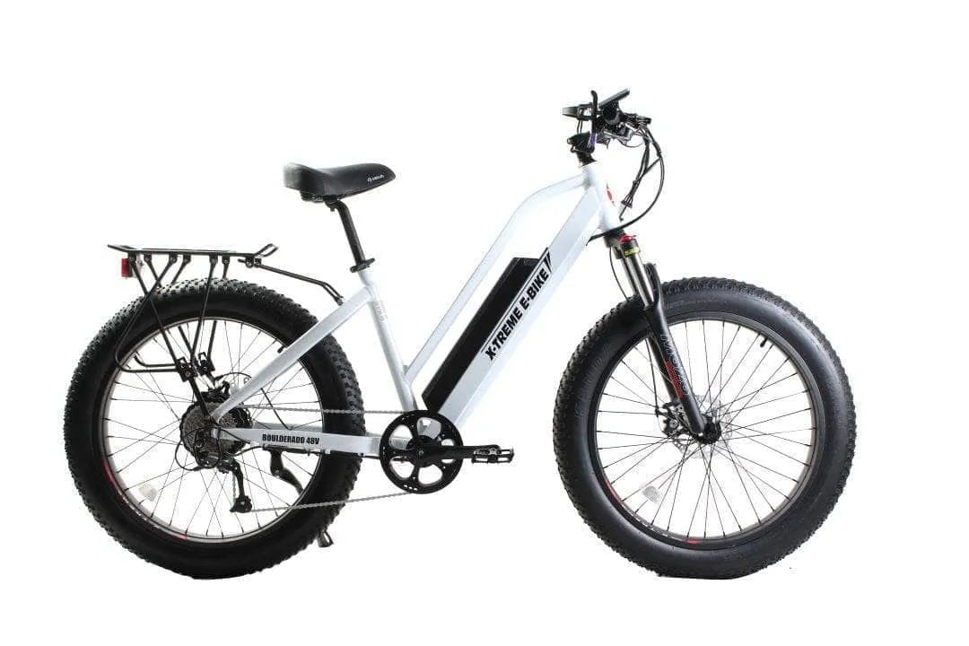 X-Treme Boulderado Fat Tire Electric Mountain Bike [48 Volt 17AH]