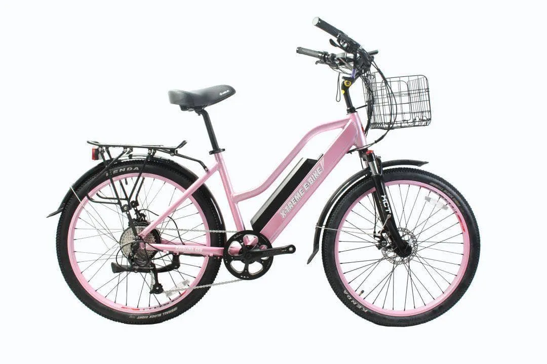 X-Treme Catalina Beach Cruiser Electric Bike [48V 500W]