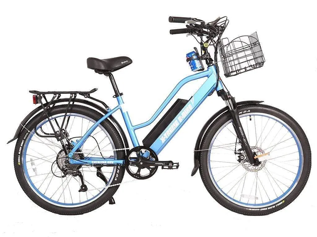 X-Treme Catalina Beach Cruiser Electric Bike [48V 500W]