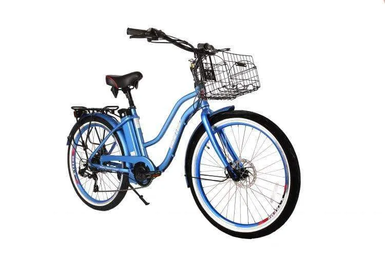 X-Treme Malibu Elite Max Beach Cruiser Electric Bike [36V 350W]