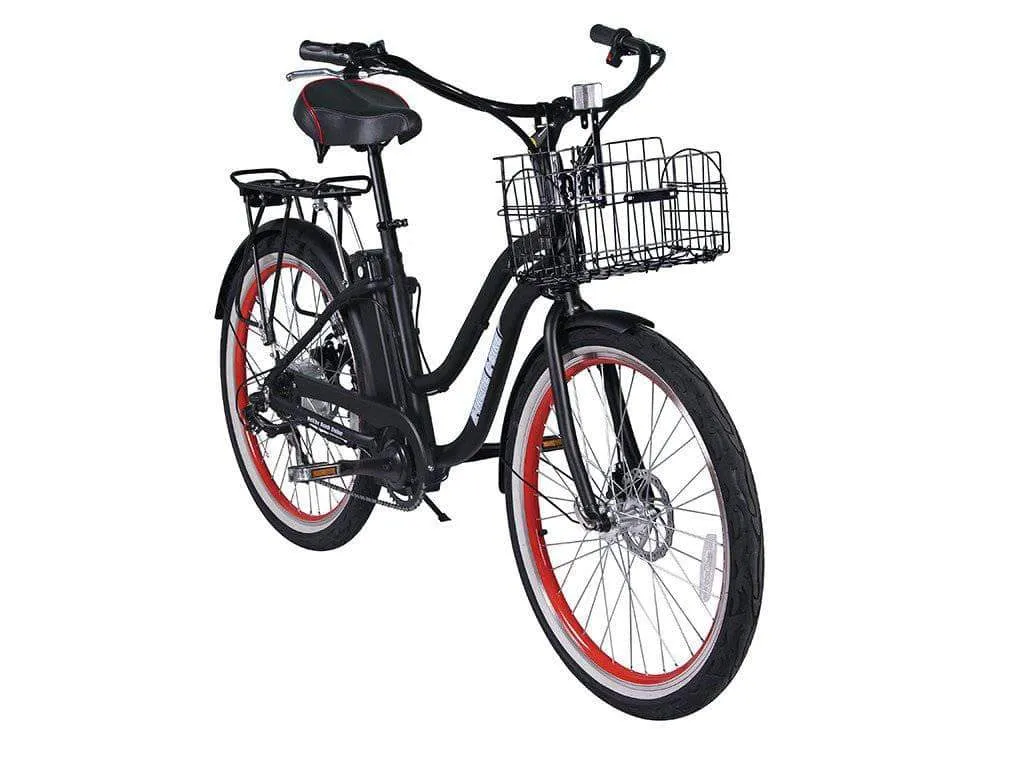 X-Treme Malibu Elite Max Beach Cruiser Electric Bike [36V 350W]