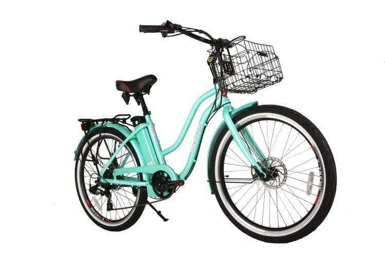 X-Treme Malibu Elite Max Beach Cruiser Electric Bike [36V 350W]