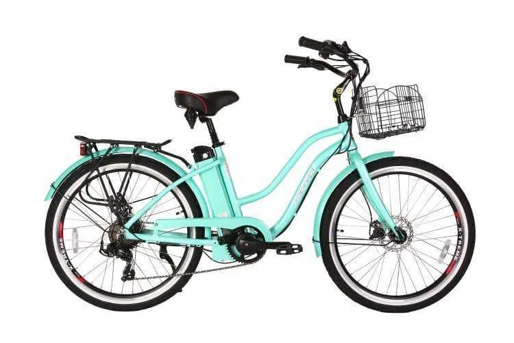 X-Treme Malibu Elite Max Beach Cruiser Electric Bike [36V 350W]
