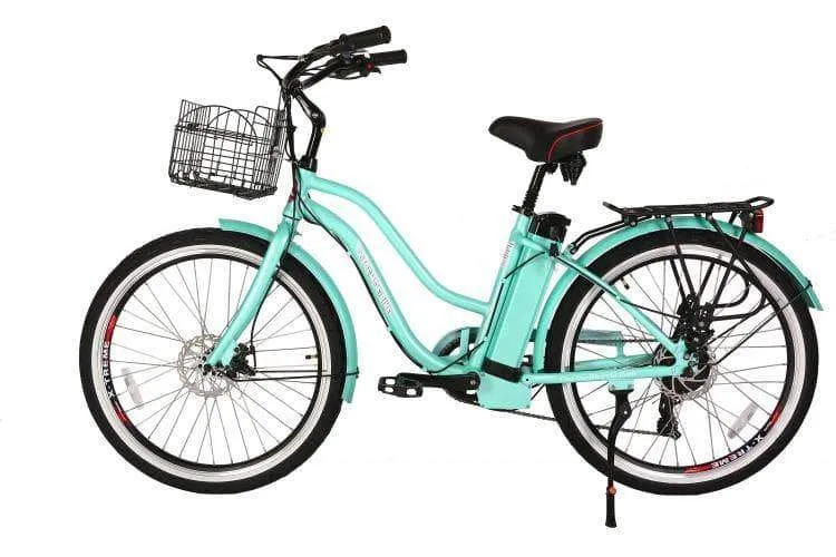 X-Treme Malibu Elite Max Beach Cruiser Electric Bike [36V 350W]