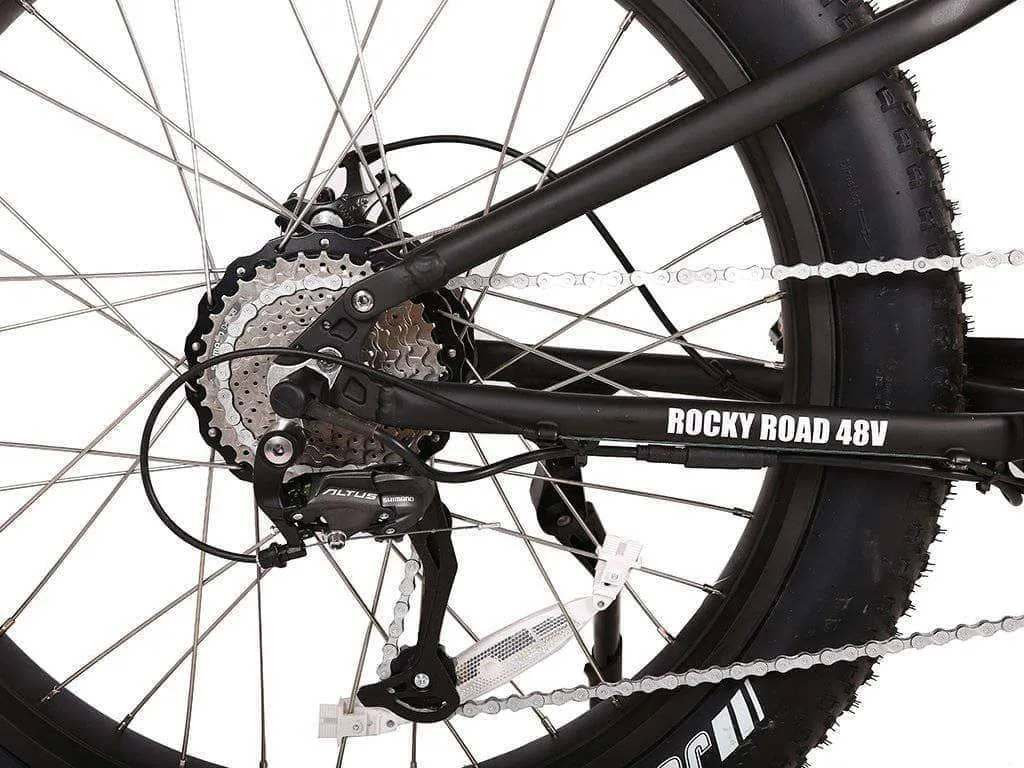 X-Treme Rocky Road Fat Tire Electric Mountain Bike [48V 500W]