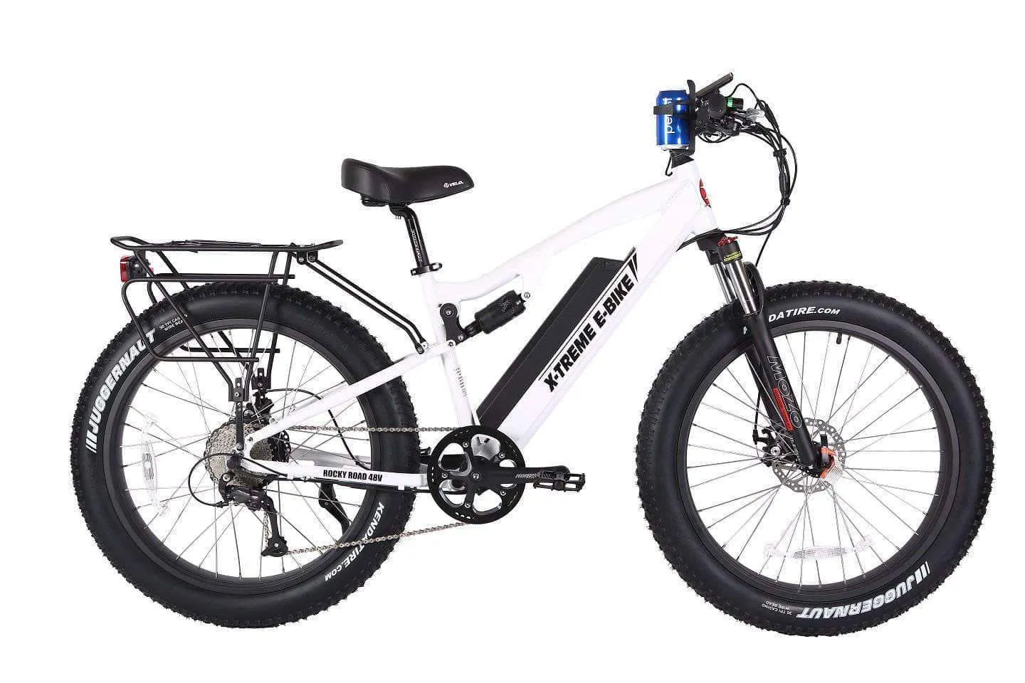 X-Treme Rocky Road Fat Tire Electric Mountain Bike [48V 500W]