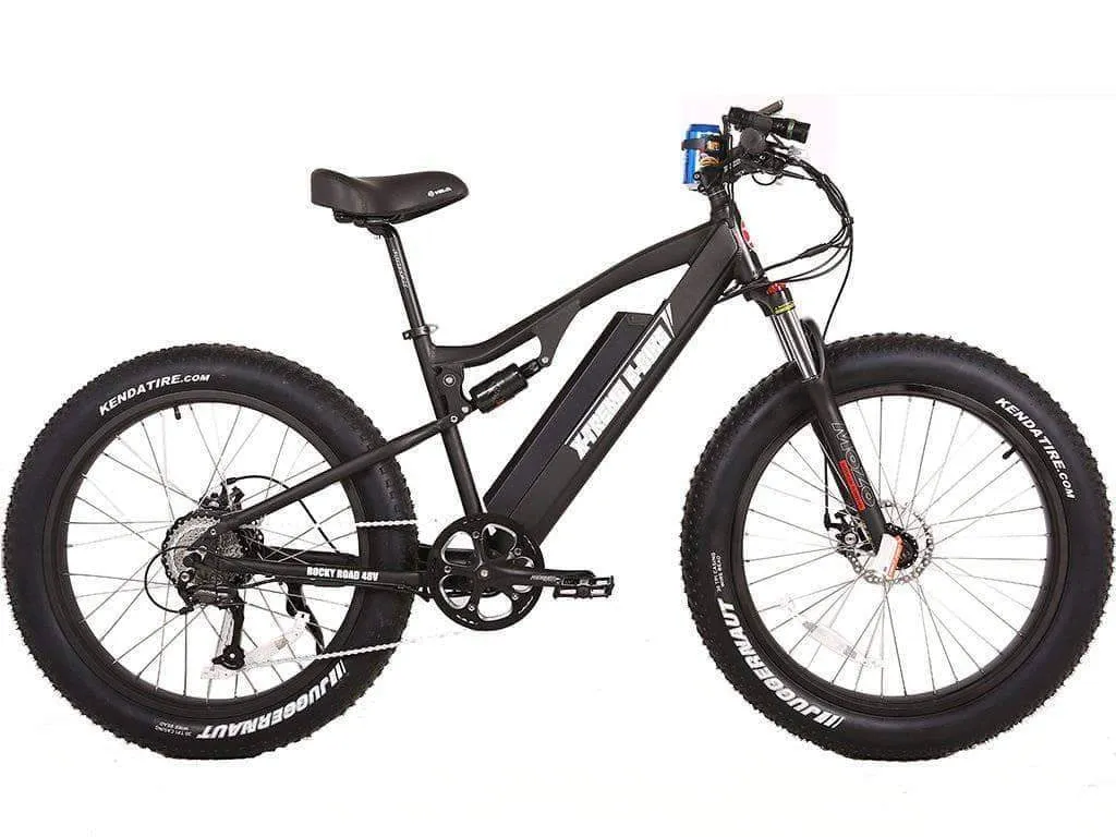 X-Treme Rocky Road Fat Tire Electric Mountain Bike [48V 500W]